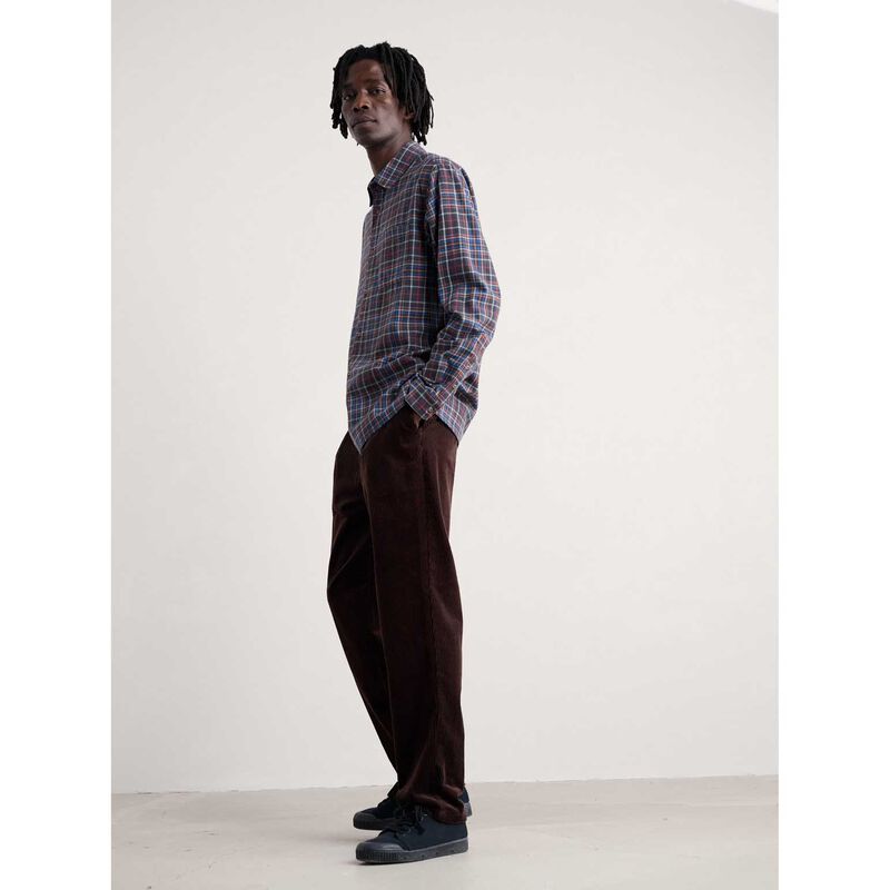 Seasalt Cornwall Fathomer Shirt Blue Buoy Onyx image number 2